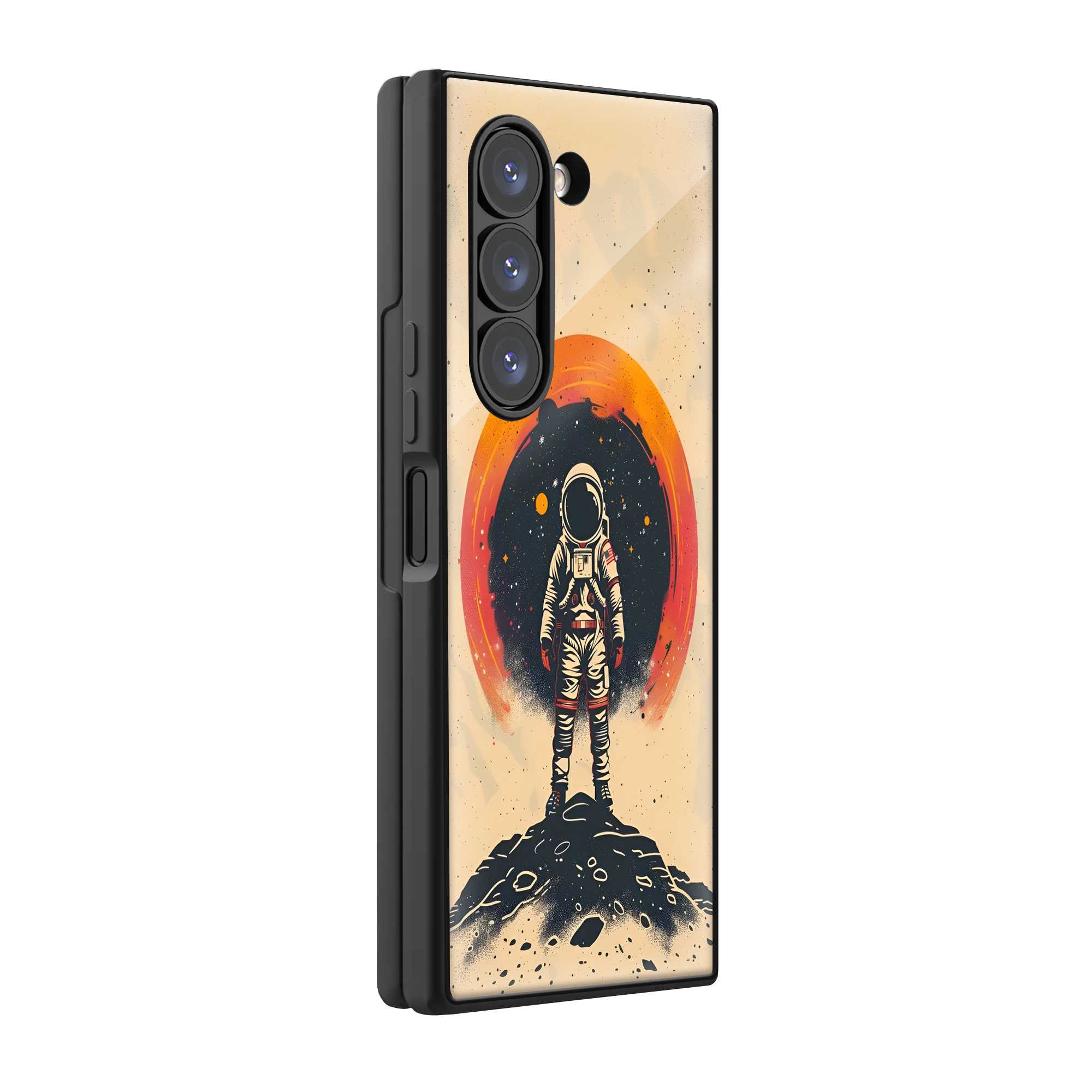 Moonwalker Samsung Z Fold Glass Case