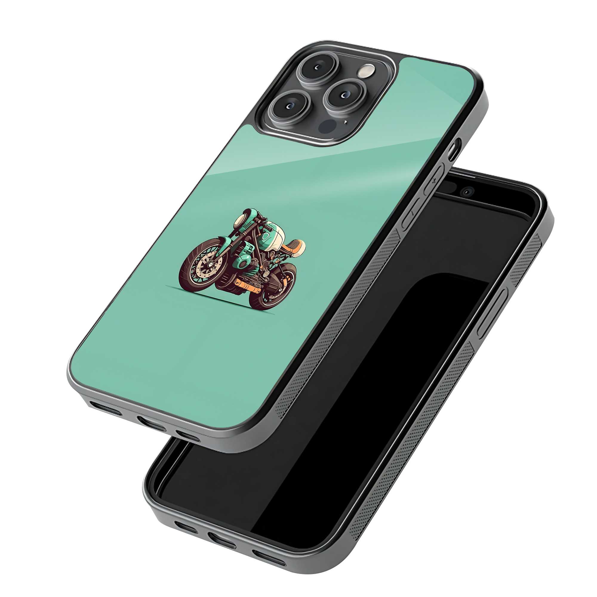 Moto Ride Glass Case