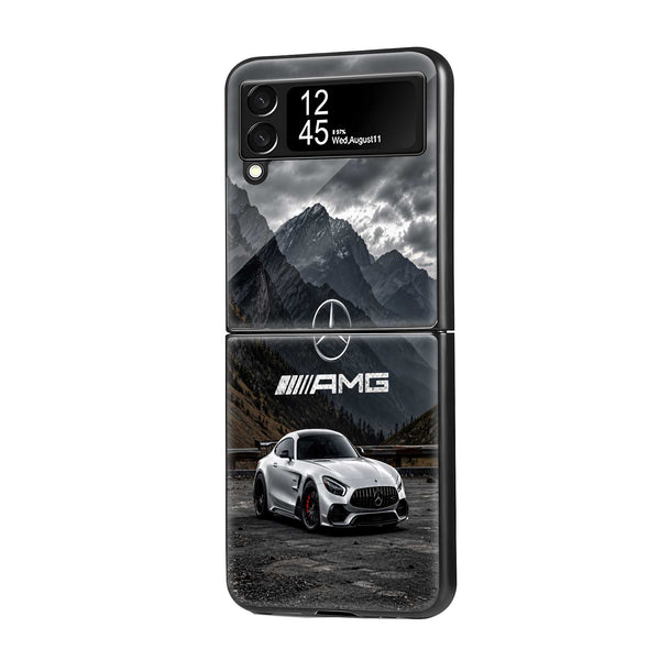Mountain AMG Samsung Z Flip Glass Case