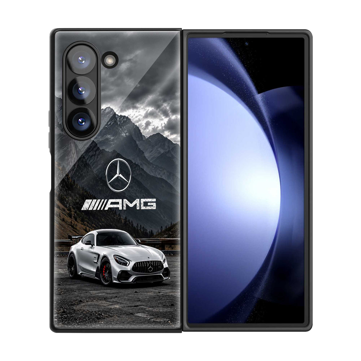 Mountain AMG Samsung Z Fold Glass Case