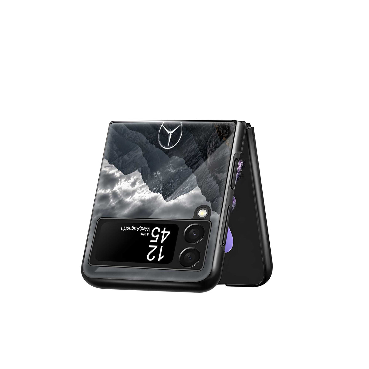 Mountain AMG Samsung Z Flip Glass Case