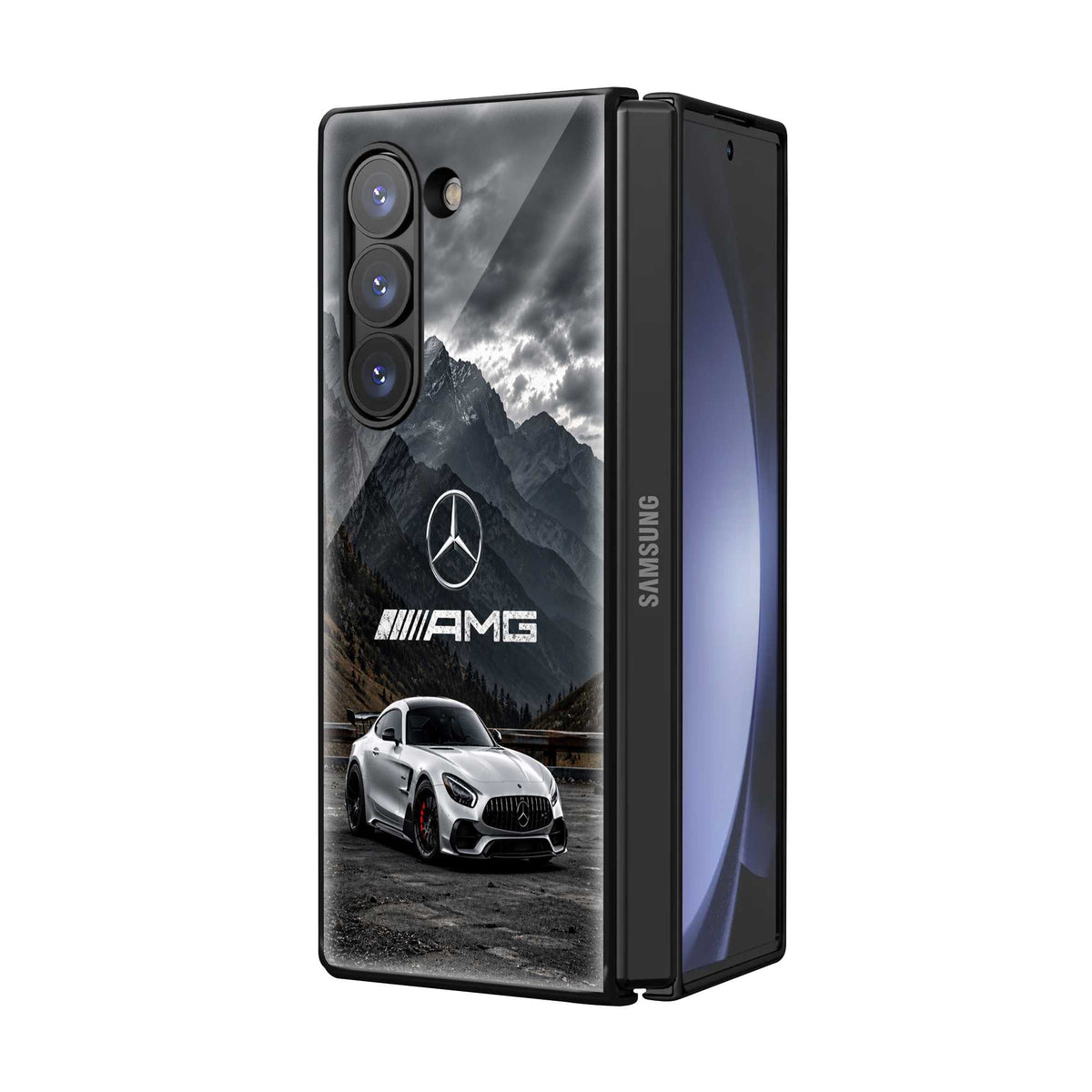 Mountain AMG Samsung Z Fold Glass Case
