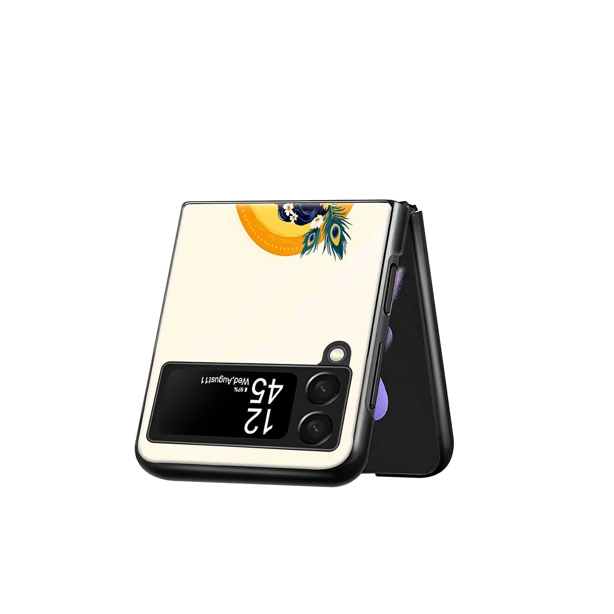 Murli Manohar Samsung Z Flip Glass Case