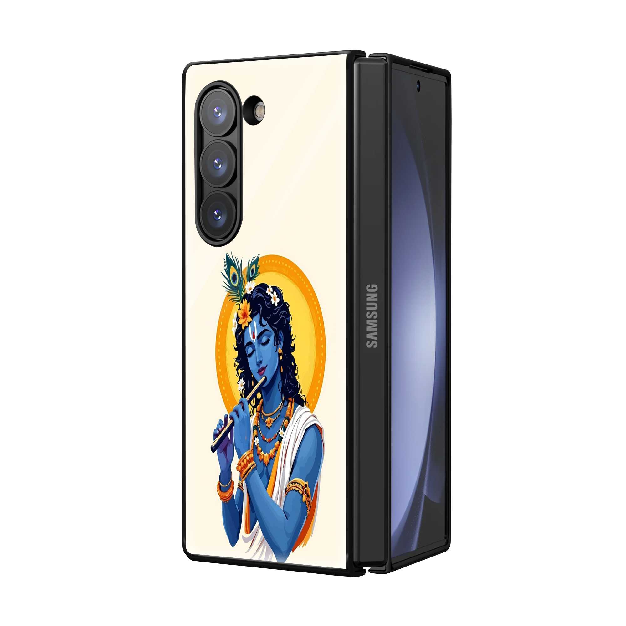 Murli Manohar Samsung Z Fold Glass Case