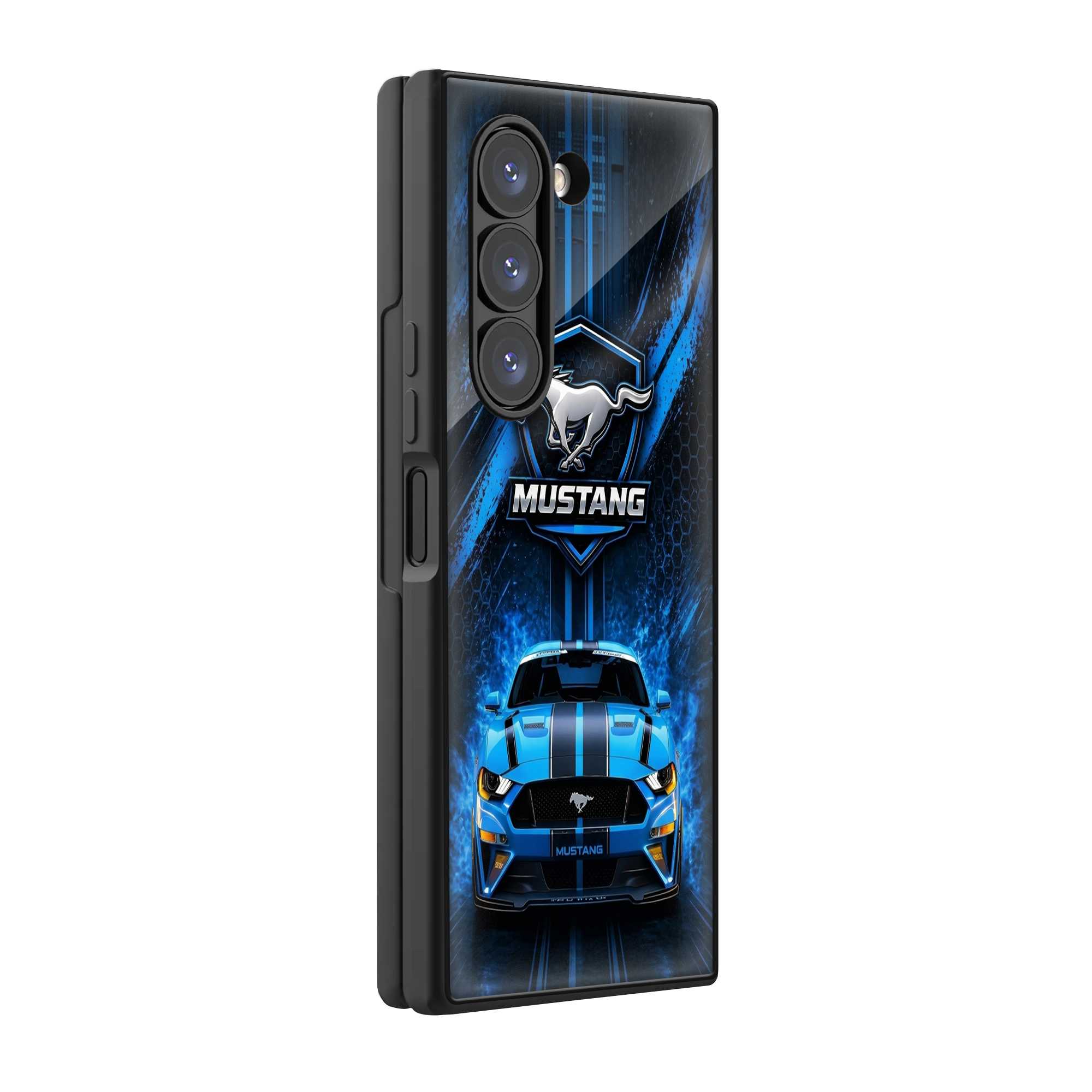 Mustang Rage Samsung Z Fold Glass Case
