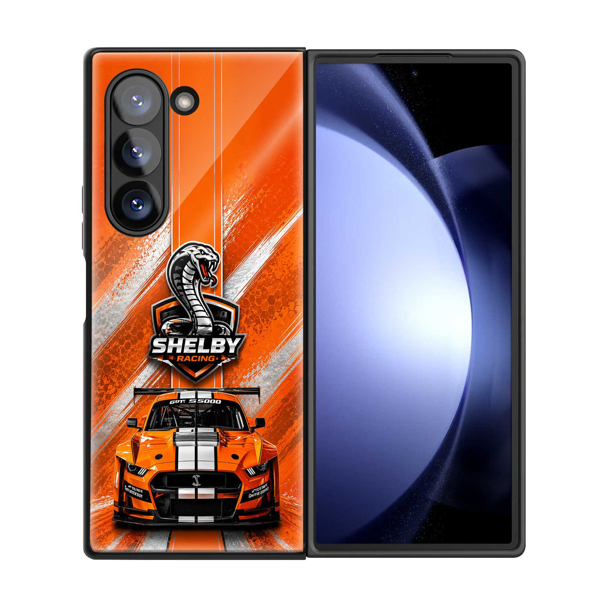 Mustang Shelby Samsung Z Fold Glass Case