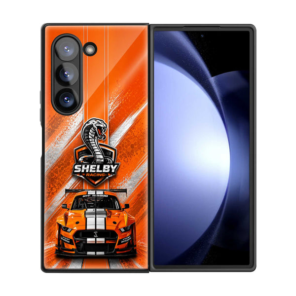 Mustang Shelby Samsung Z Fold Glass Case