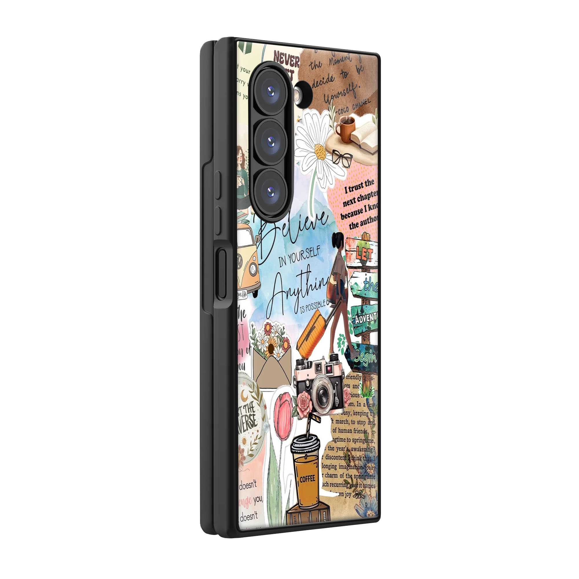 My Vision Board Samsung Z Fold Glass Case