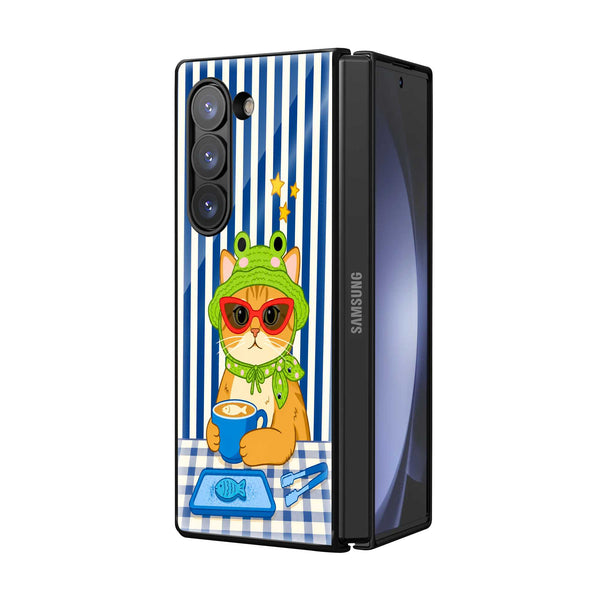 My luska Samsung Z Fold Glass Case