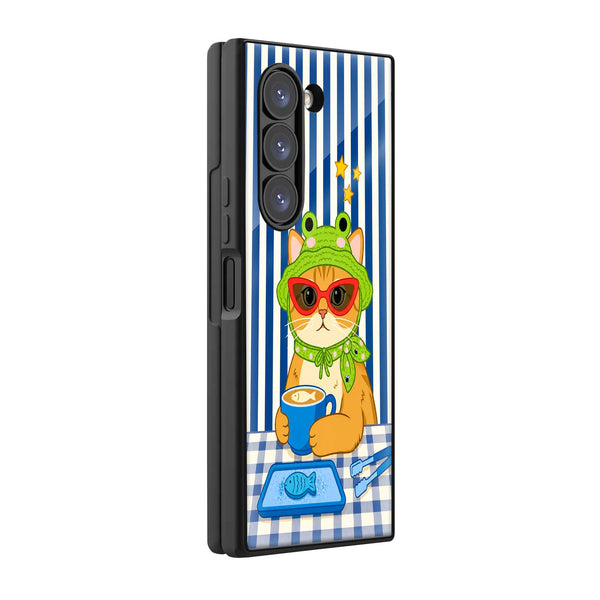 My luska Samsung Z Fold Glass Case