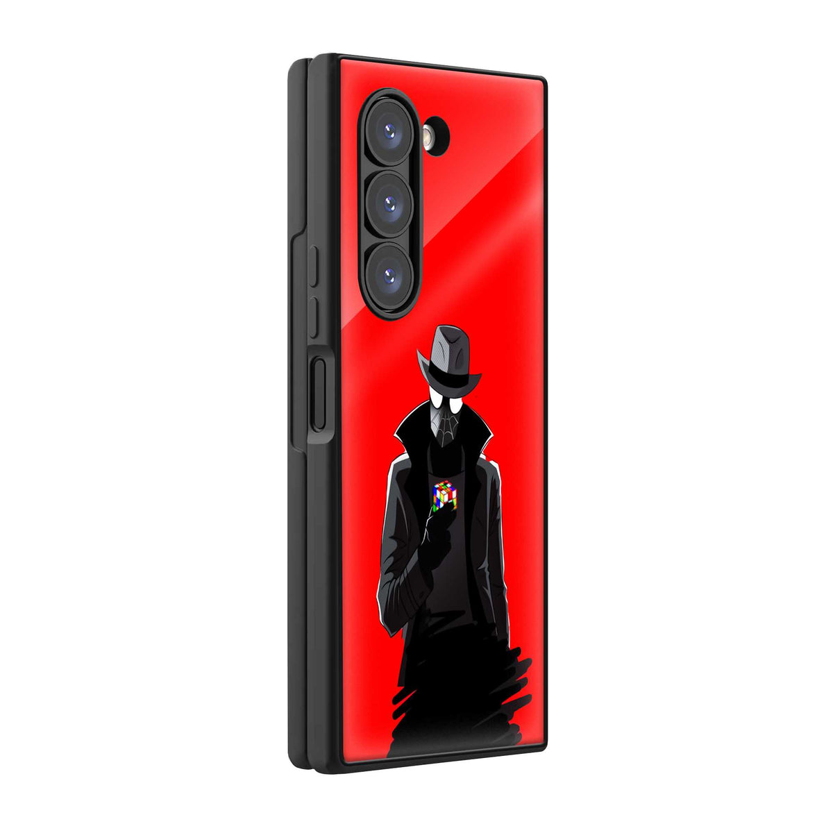 Mystery Web Samsung Z Fold Glass Case