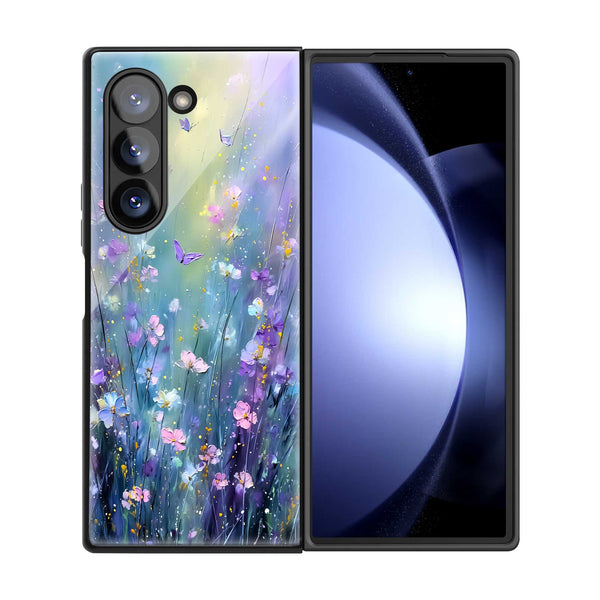Mystic Galaxy Samsung Z Fold Glass Case