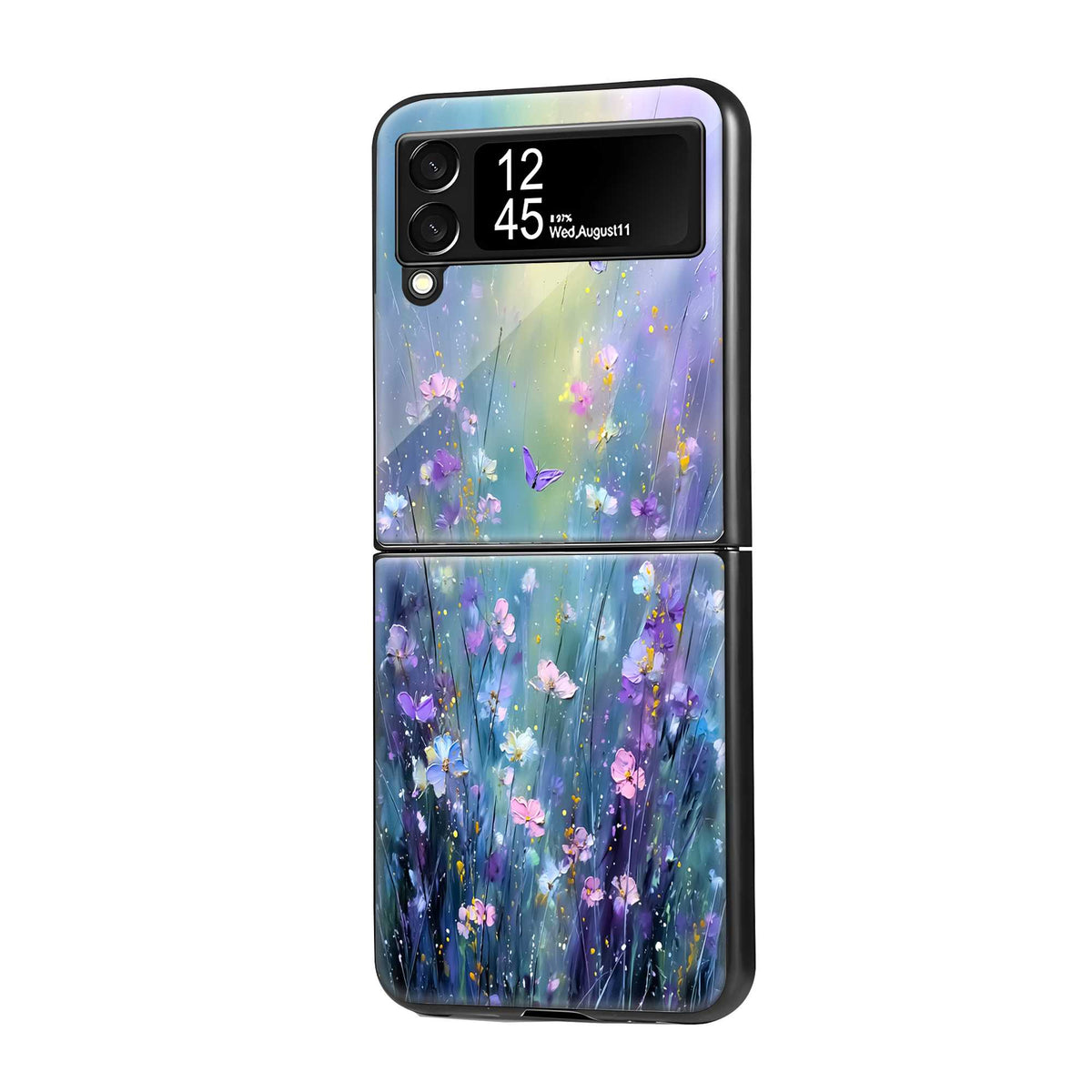 Mystic Galaxy Samsung Z Flip Glass Case