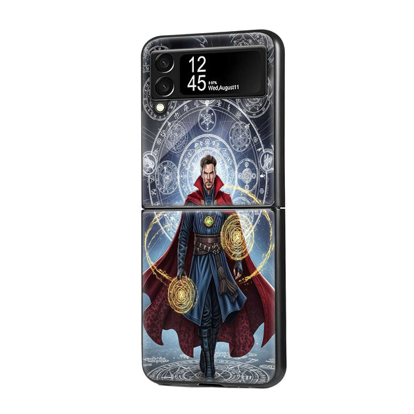 Mystic Strange Samsung Z Flip Glass Case