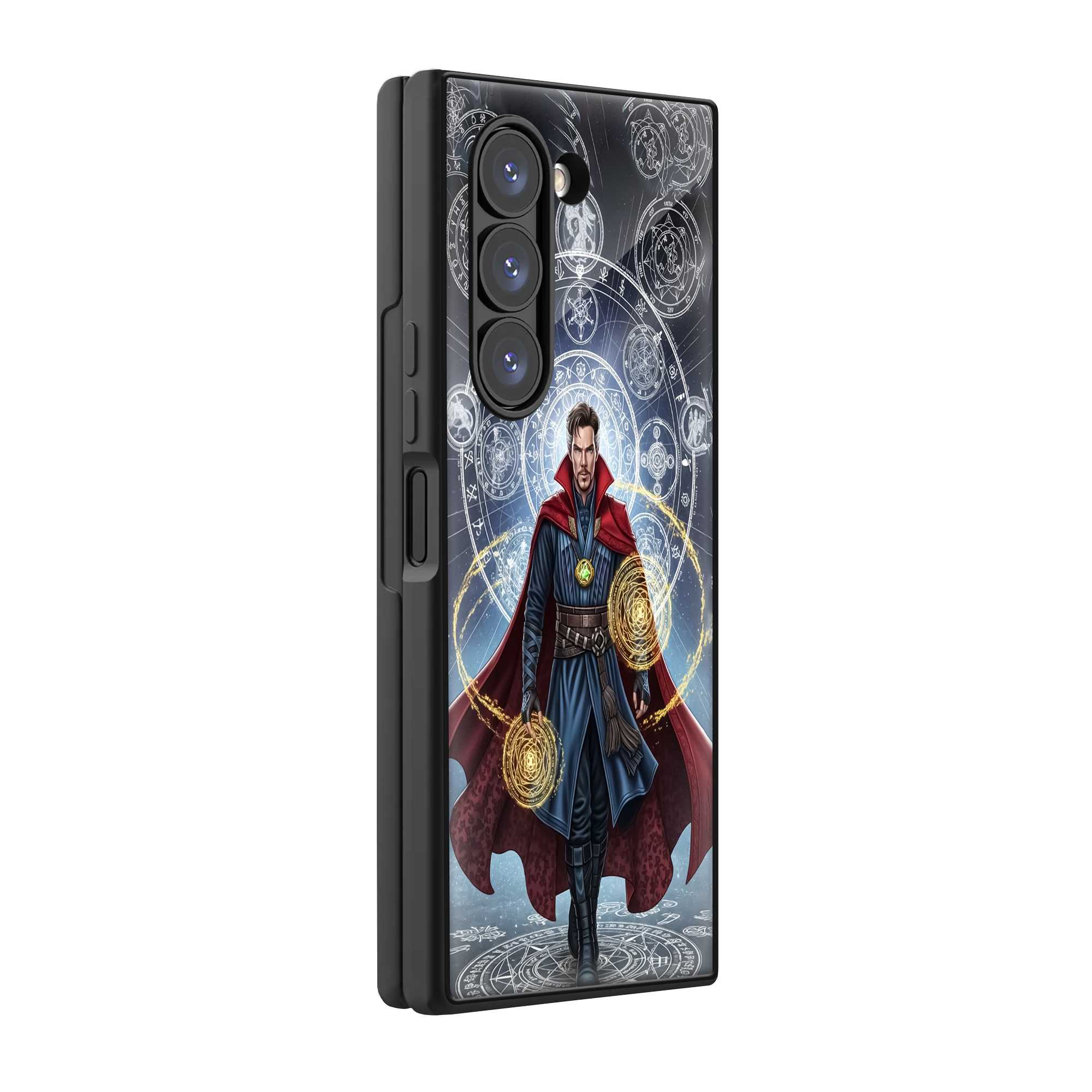 Mystic Strange Samsung Z Fold Glass Case