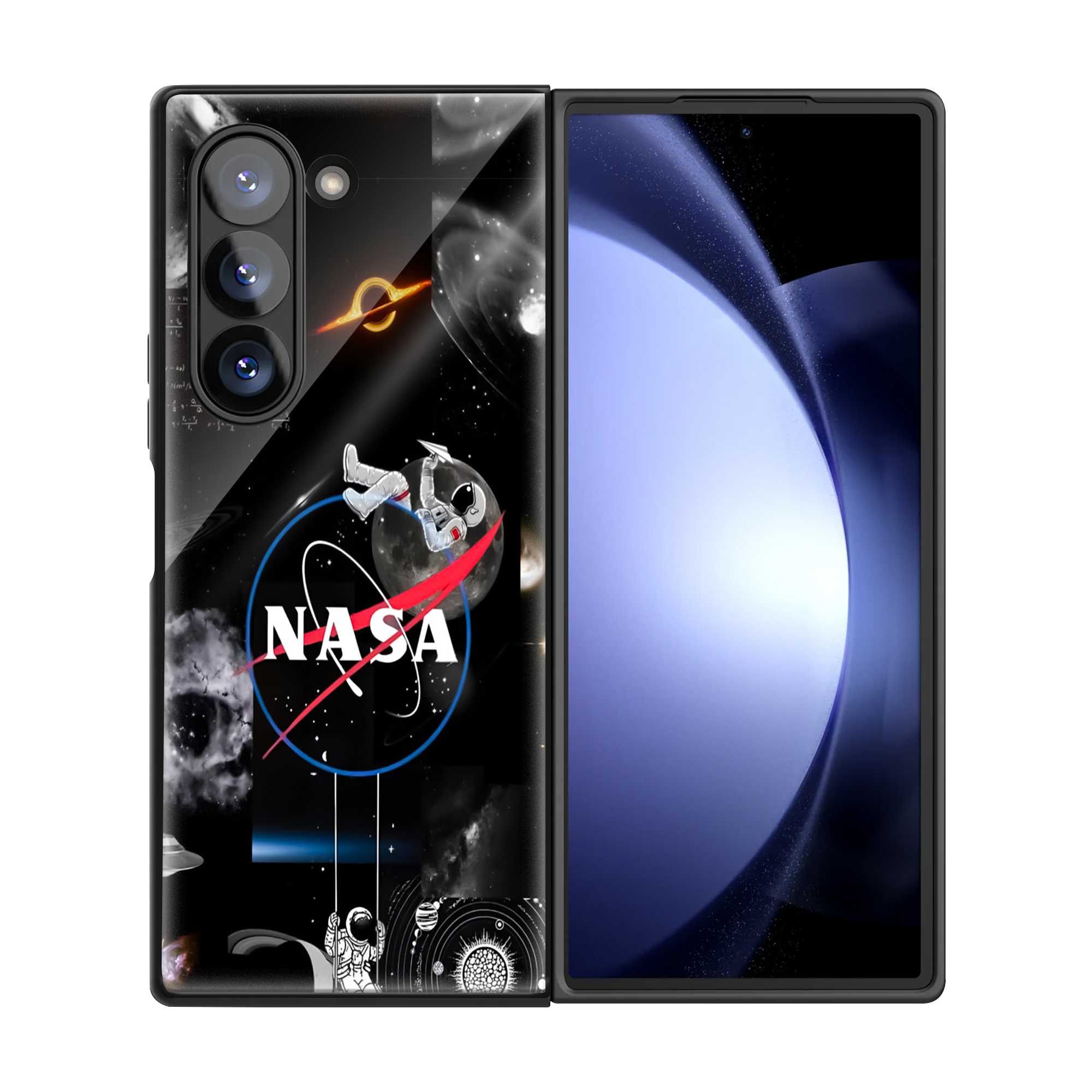 NASA Universe Samsung Z Fold Glass Case
