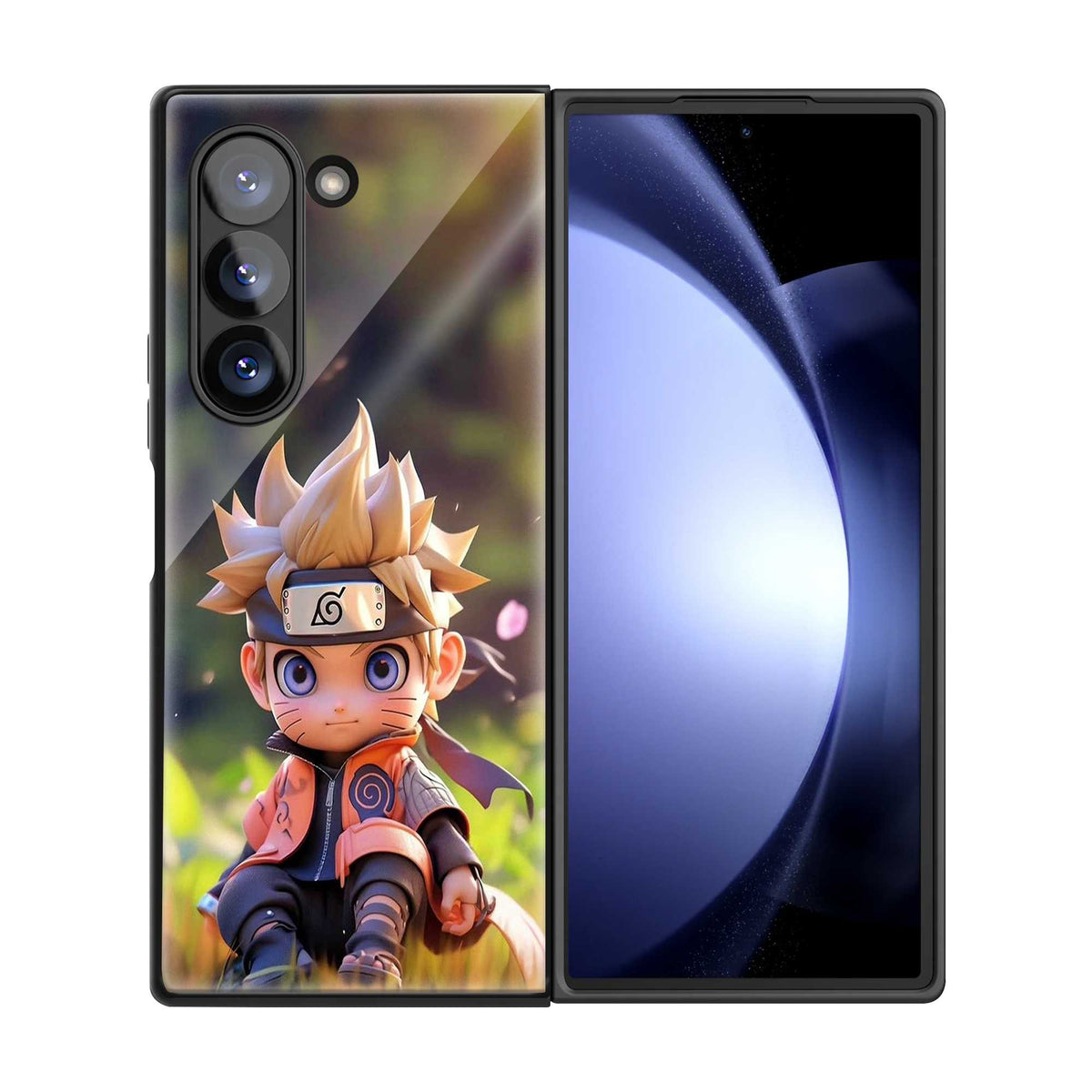 Naruto Dreams Samsung Z Fold Glass Case