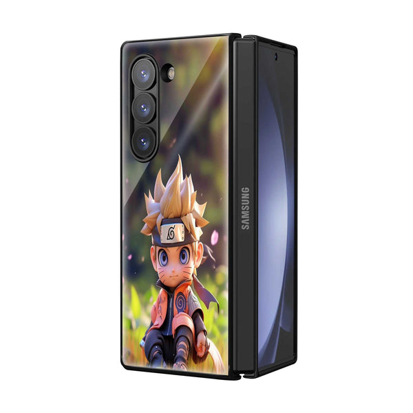 Naruto Dreams Samsung Z Fold Glass Case