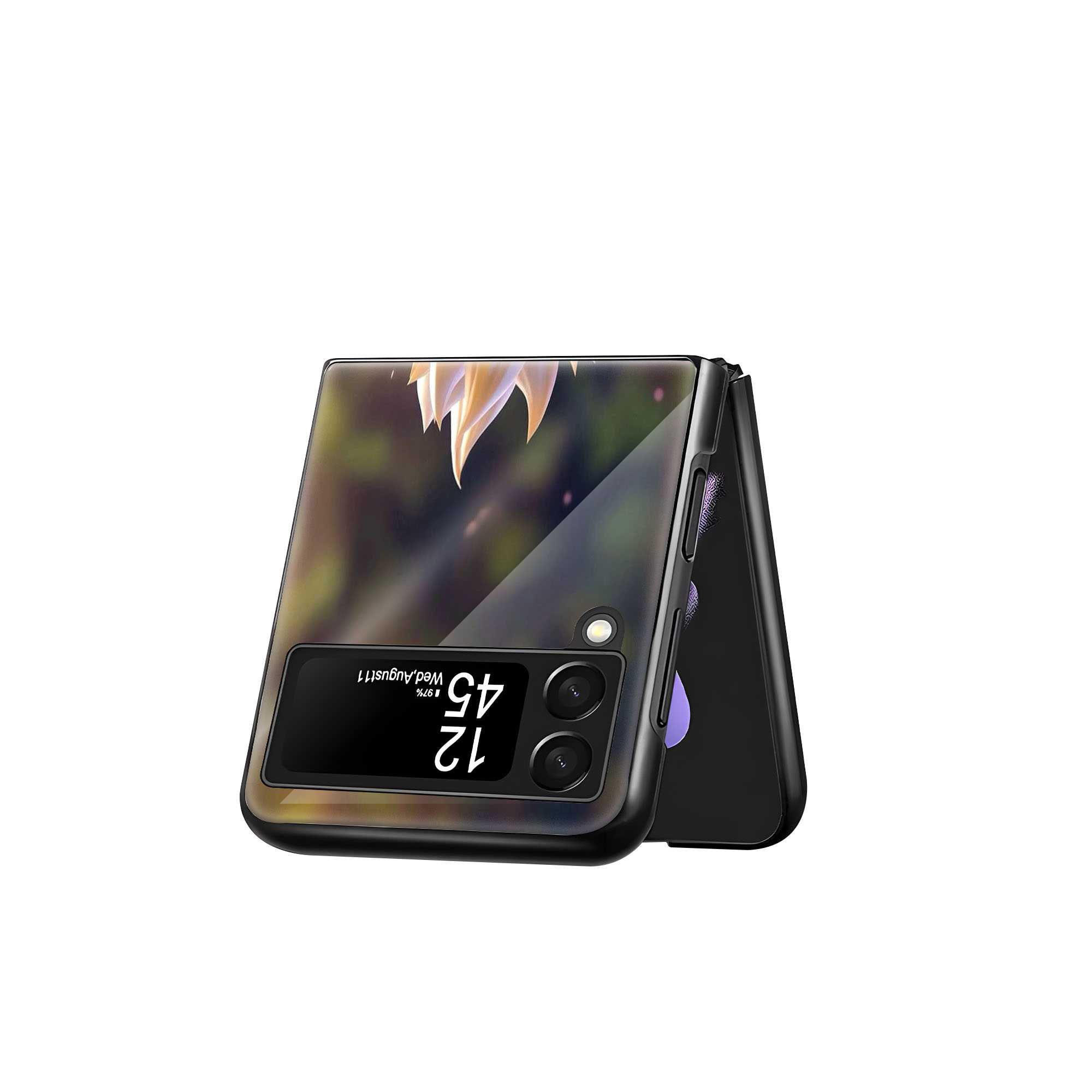 Naruto Dreams Samsung Z Flip Glass Case