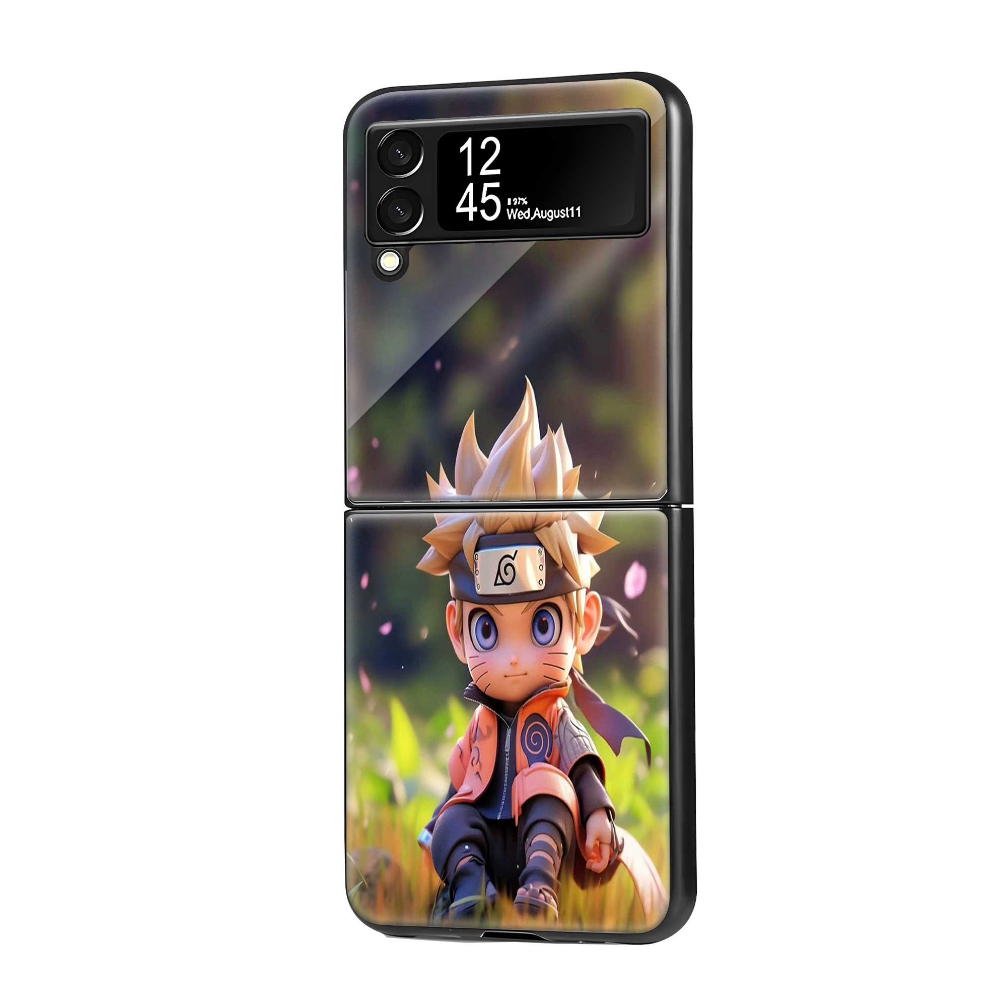 Naruto Dreams Samsung Z Flip Glass Case