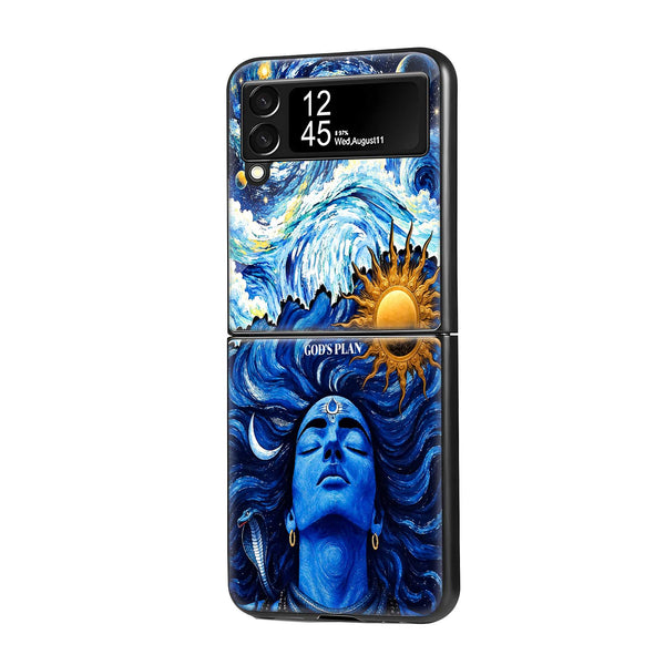 Neelkanth Shiva Samsung Z Flip Glass Case