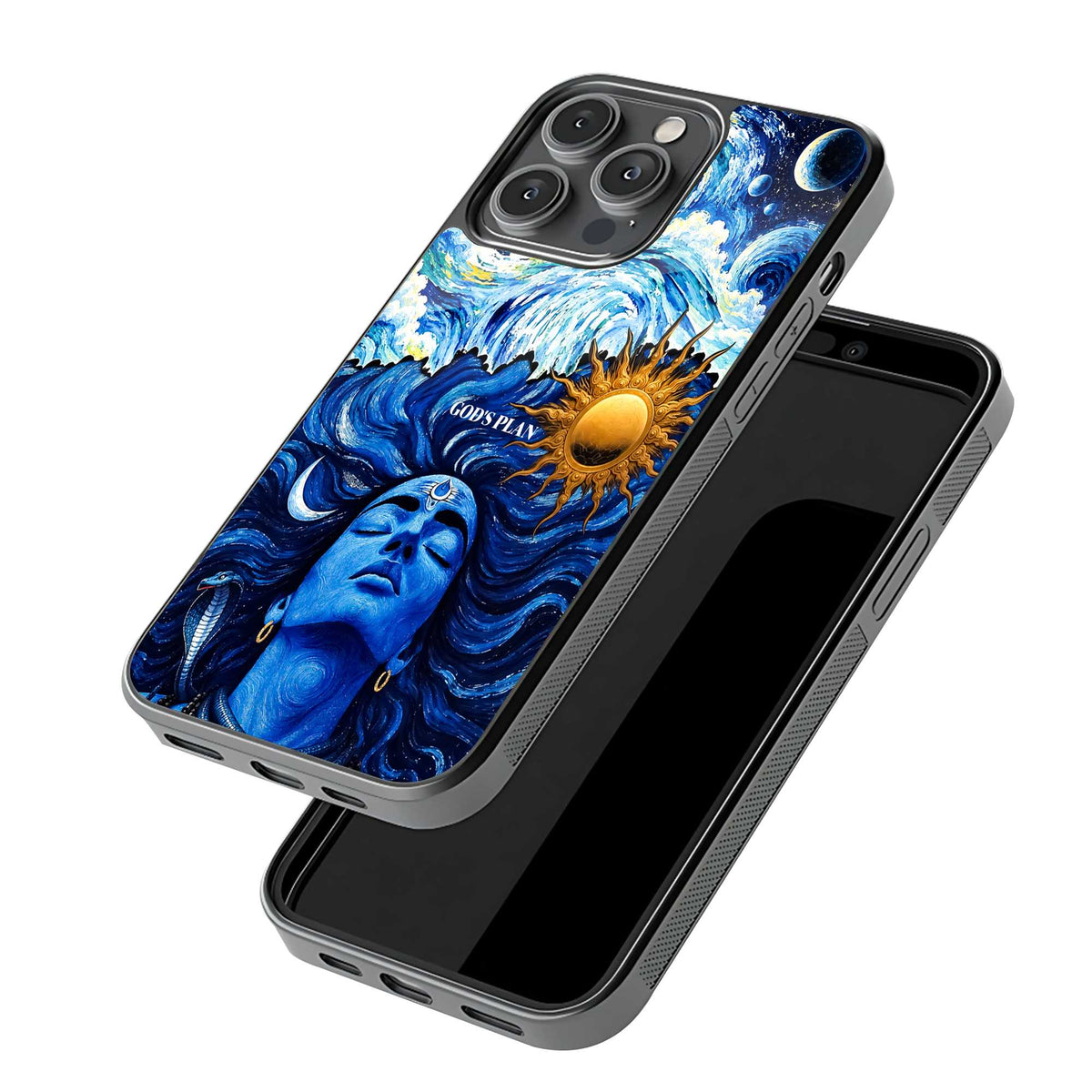 Neelkanth Shiva Glass Case