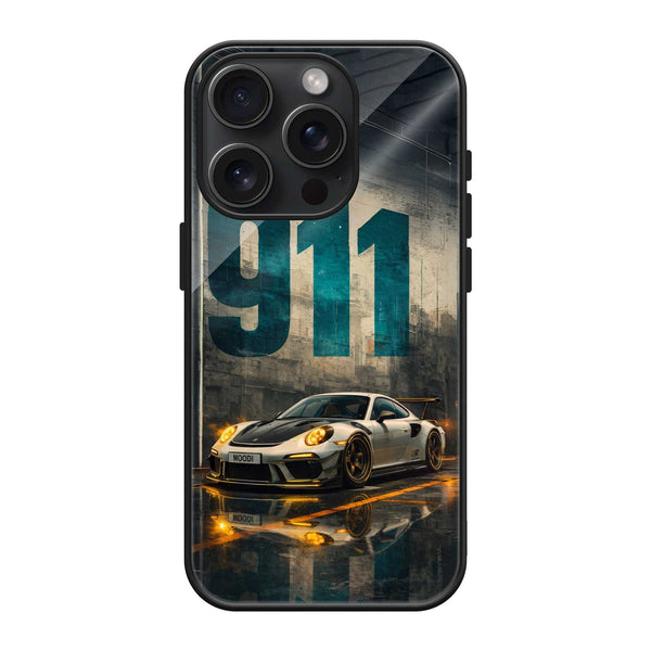 Neon 911 Glass Case