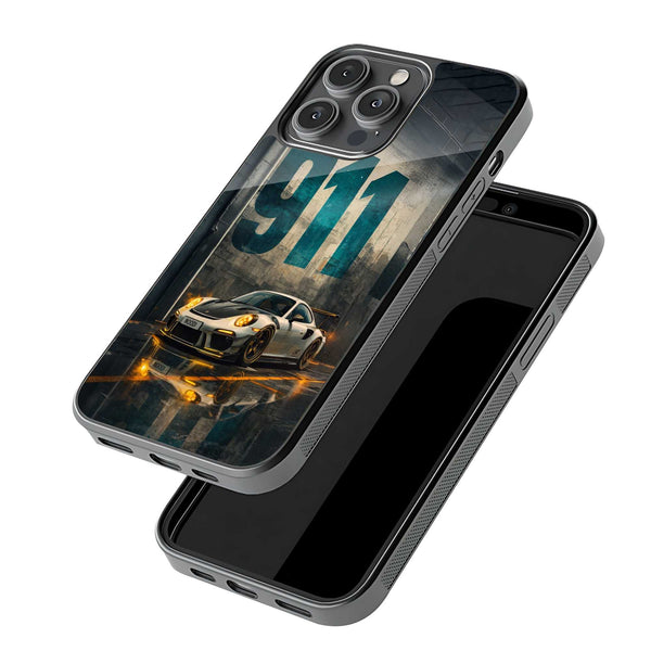 Neon 911 Glass Case