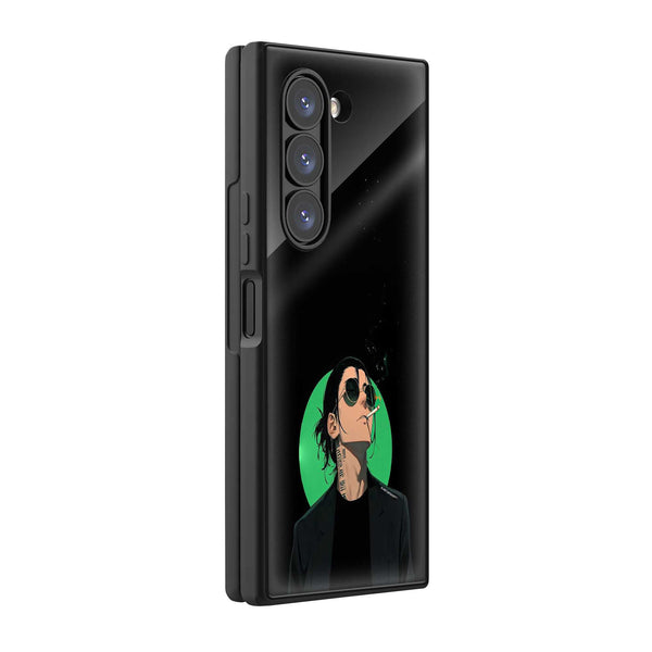 Neon Noir Samsung Z Fold Glass Case