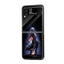 Neon Web Knight Samsung Z Flip Glass Case