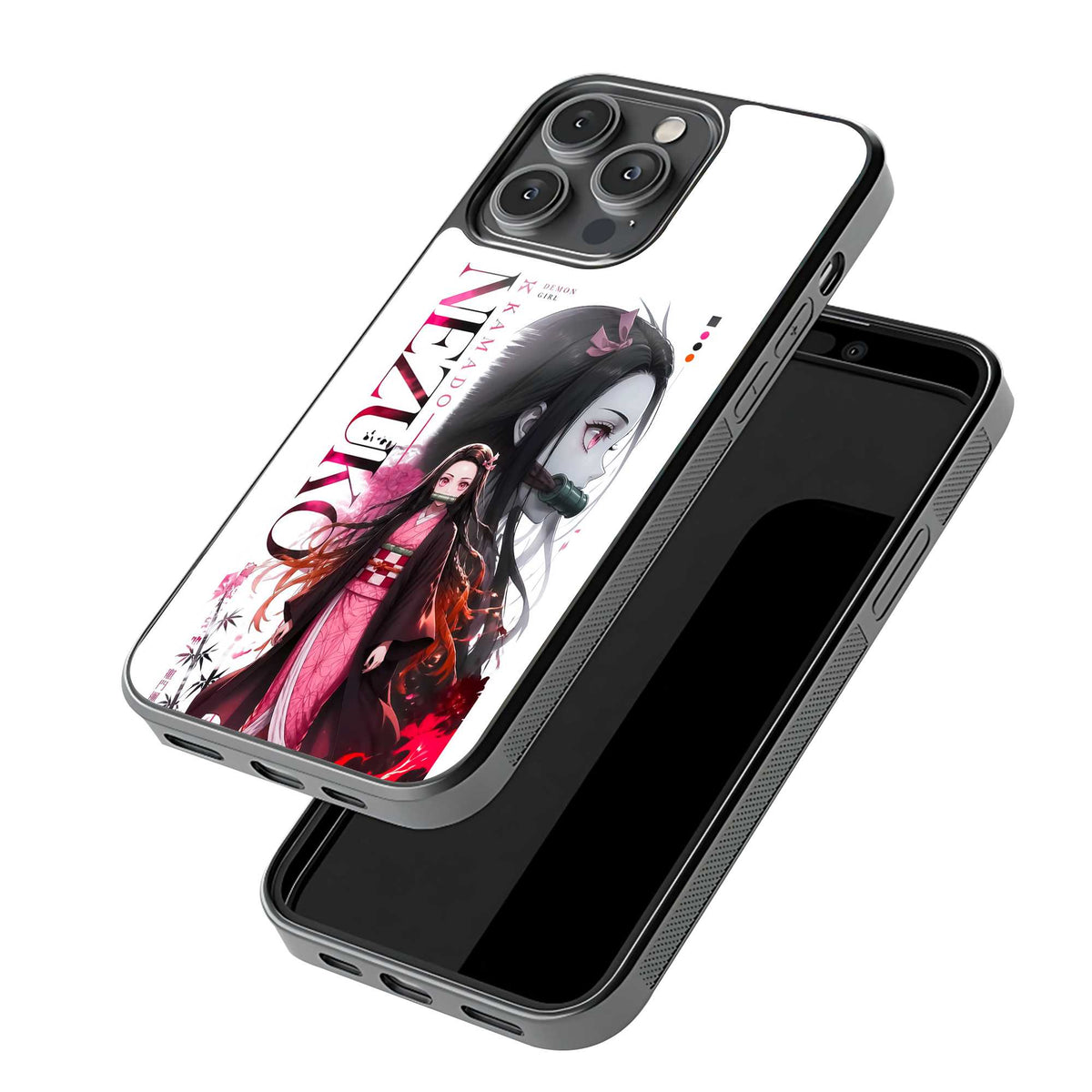 Nezuko Demon Girl Glass Case