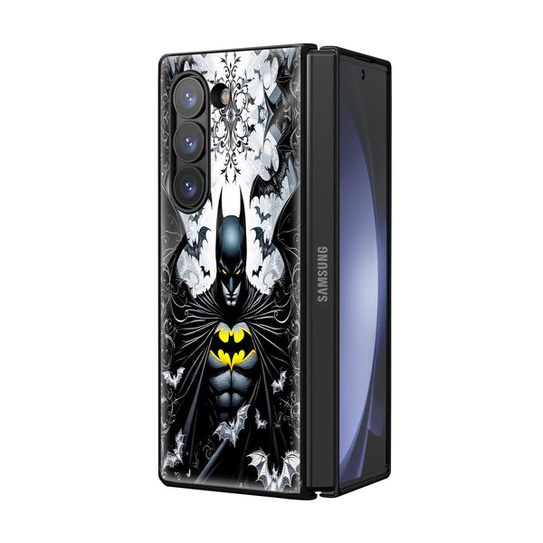 Night Hunter Samsung Z Fold Glass Case