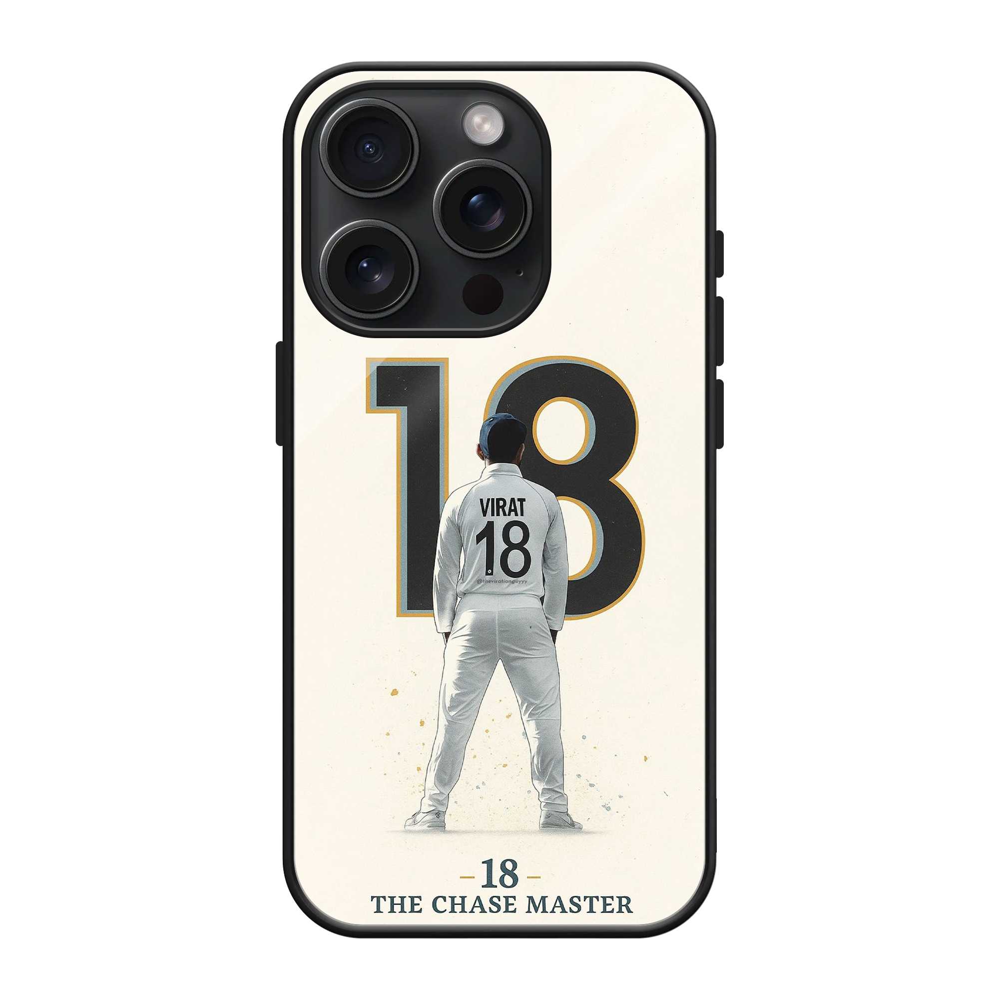 Number 18 Glass Case