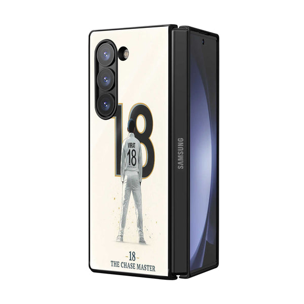 Number 18 Samsung Z Fold Glass Case