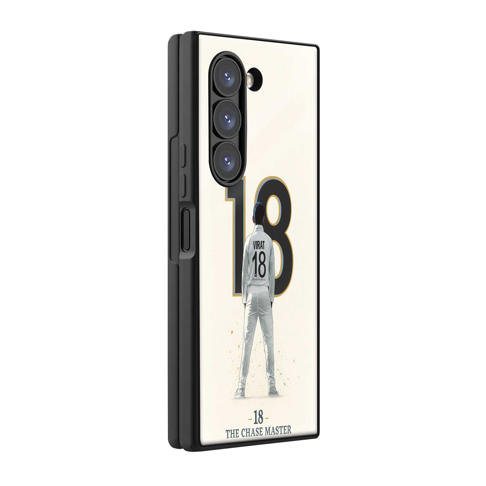 Number 18 Samsung Z Fold Glass Case