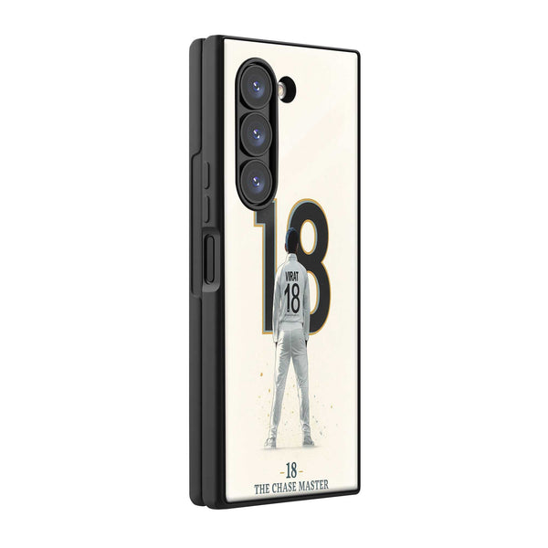 Number 18 Samsung Z Fold Glass Case