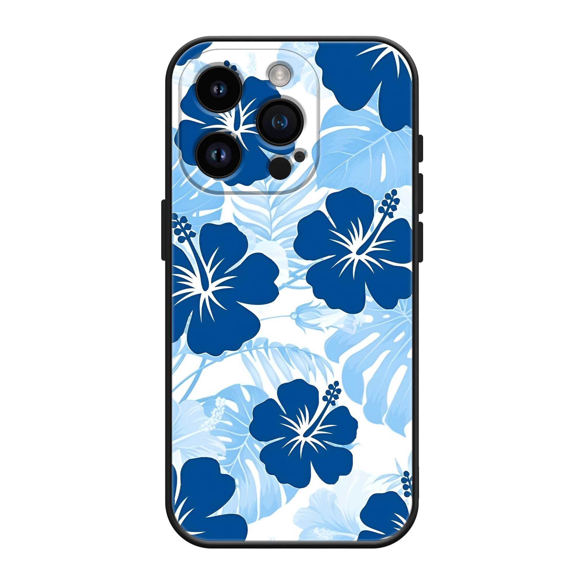 Ocean Floral Silicone Case