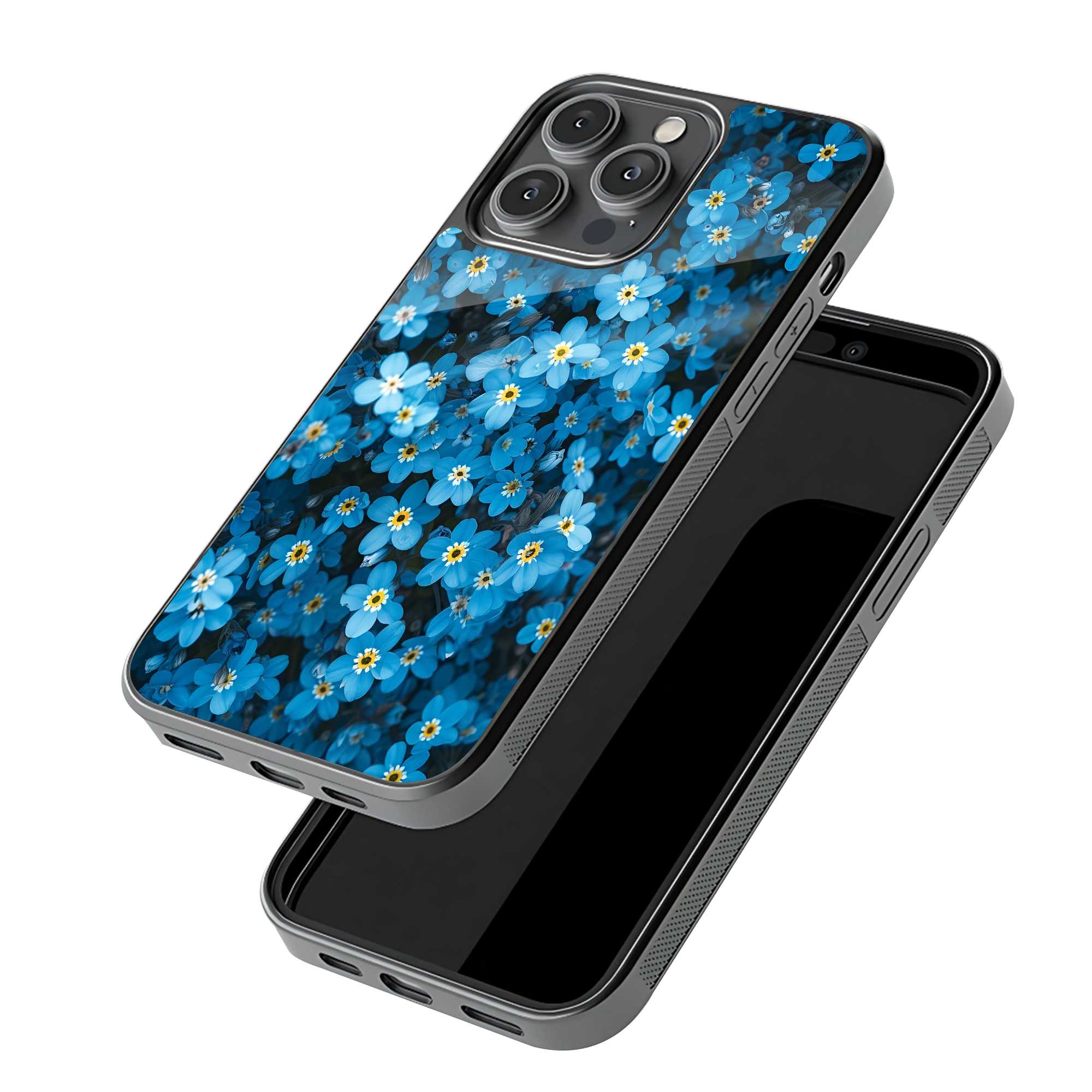 Ocean Bloom Glass Case