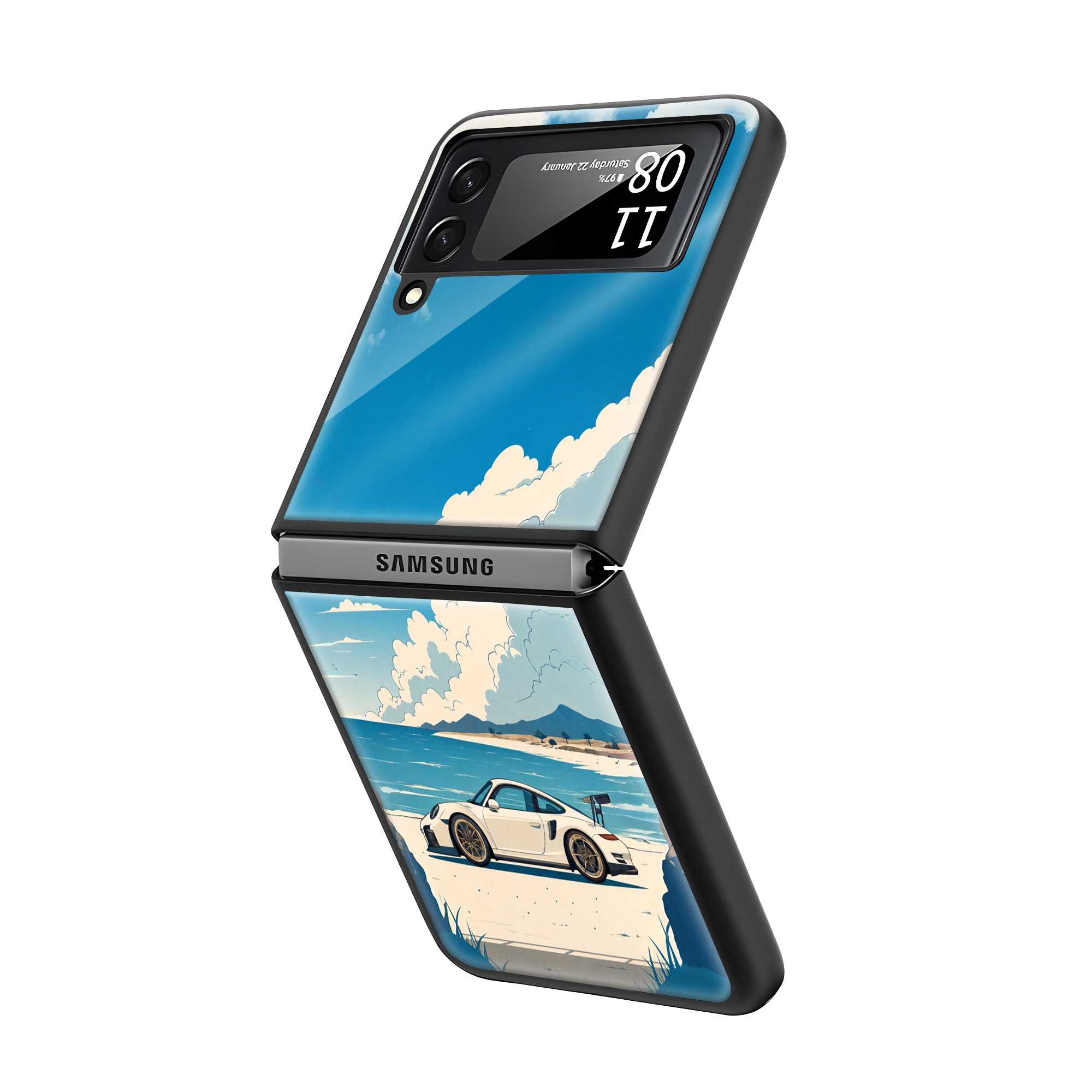 Ocean Cruiser Samsung Z Flip Glass Case