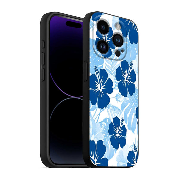 Ocean Floral Silicone Case