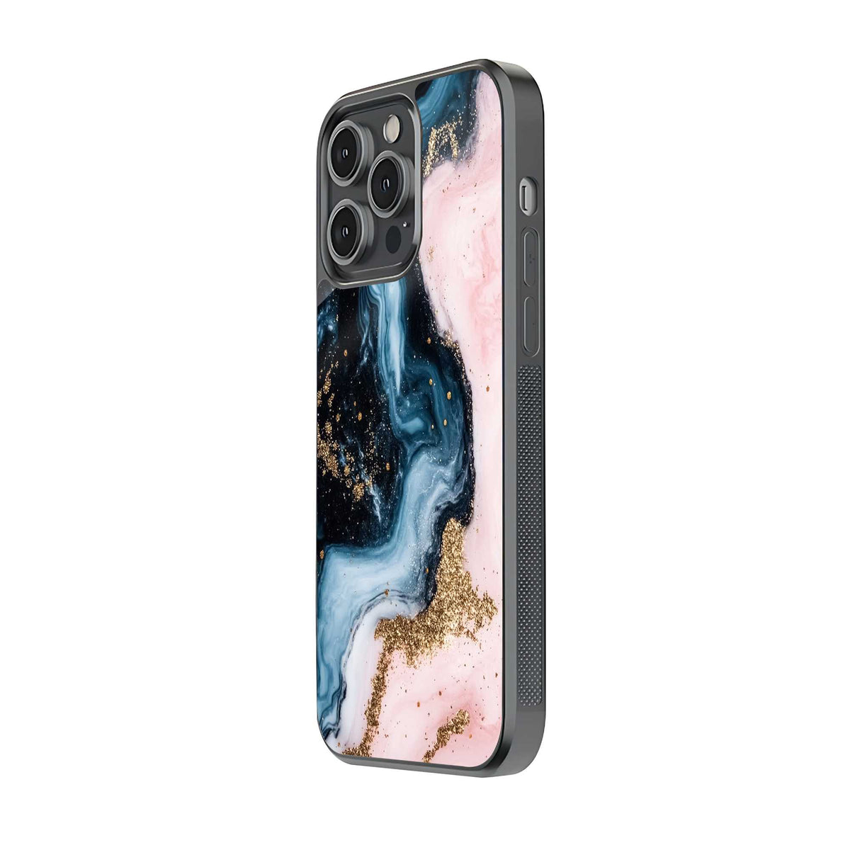 Ocean Marble Waves Glass Case
