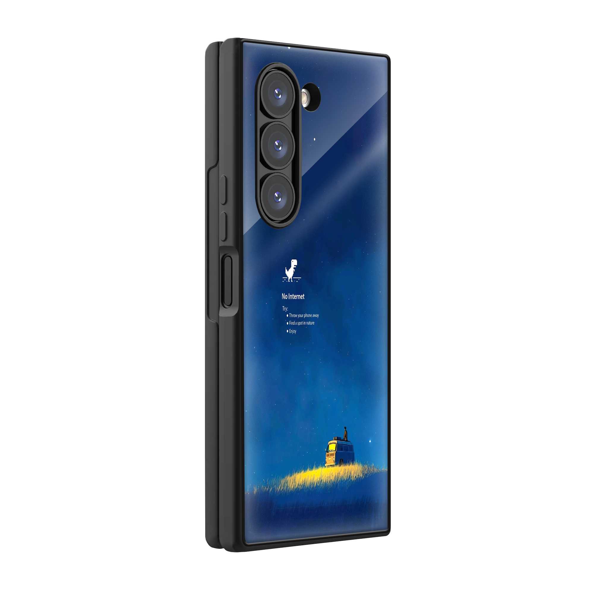 Offline Escape Samsung Z Fold Glass Case