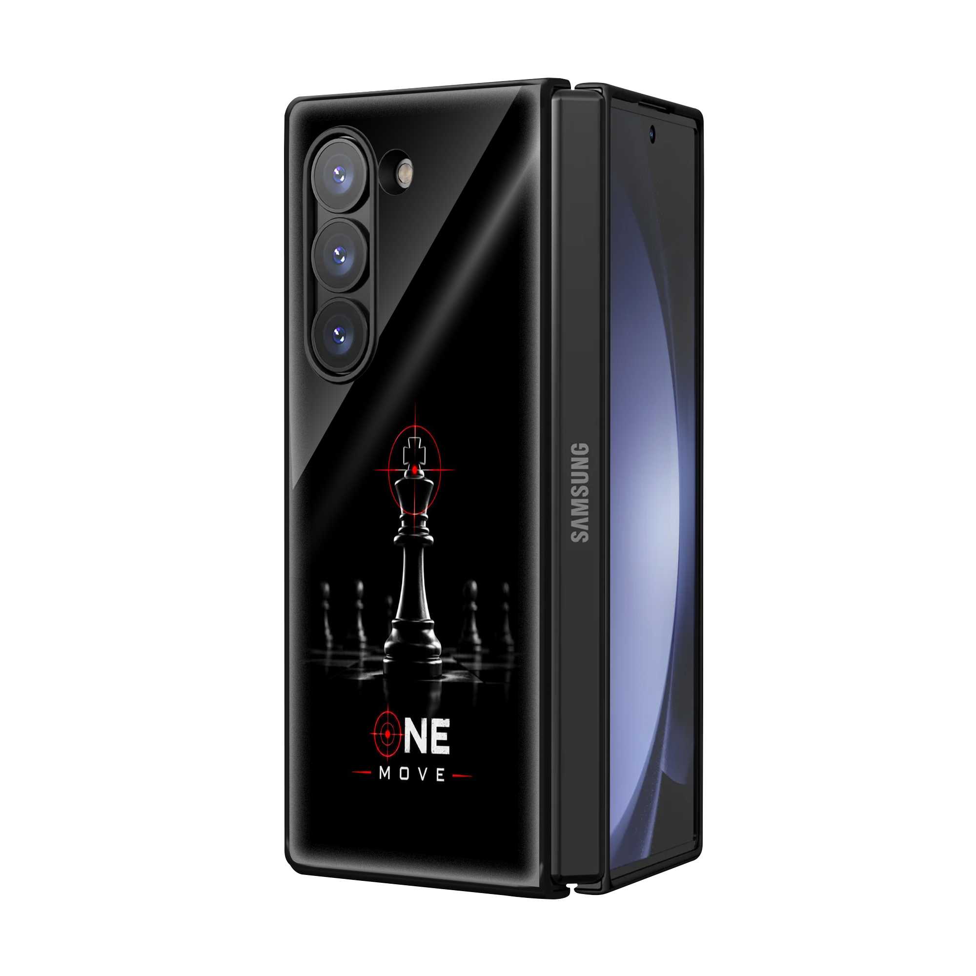 One Move Samsung Z Fold Glass Case Secondary image
