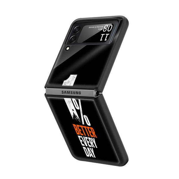 One Percent Samsung Z Flip Glass Case