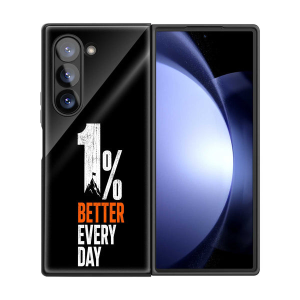 One Percent Samsung Z Fold Glass Case