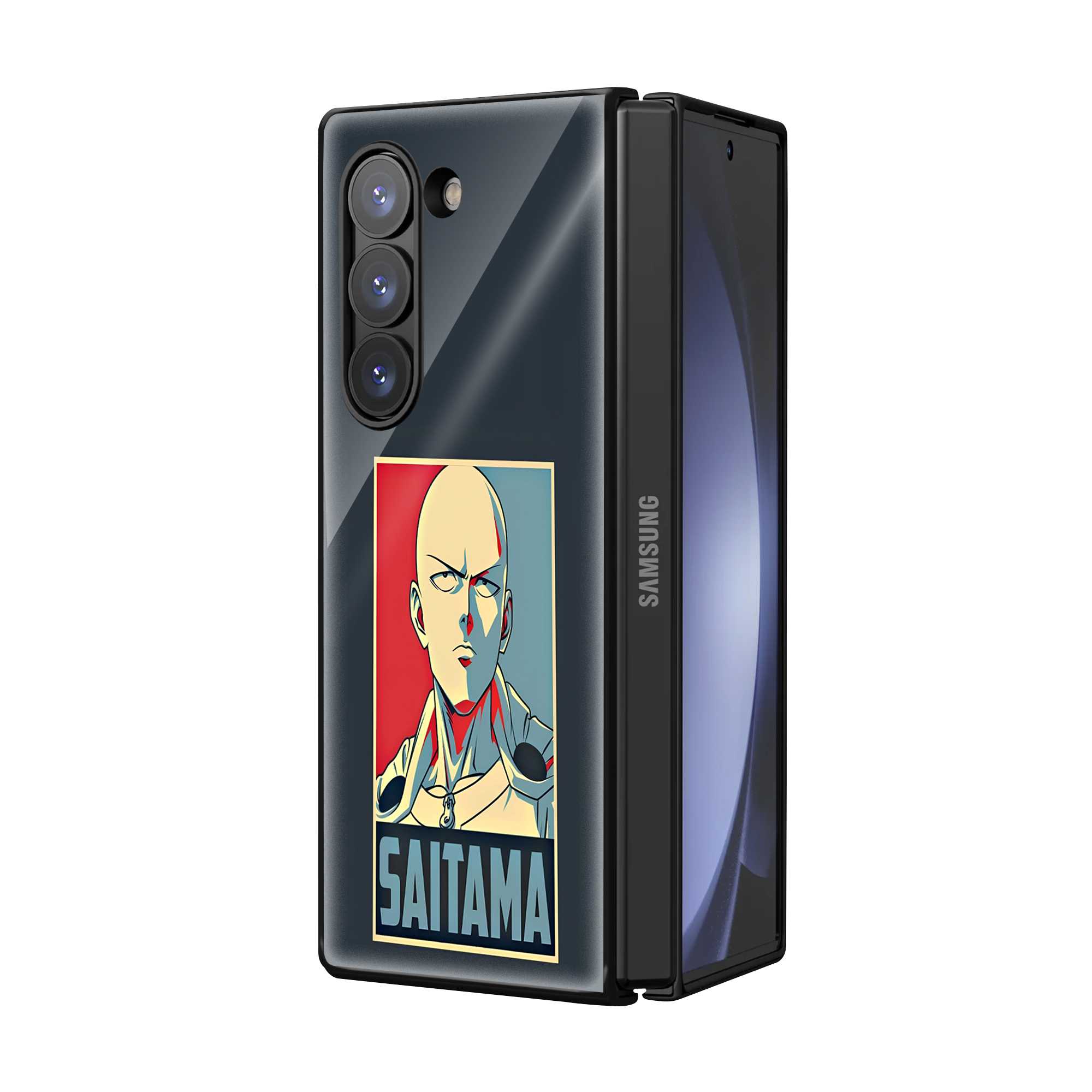 One Punch Legacy Samsung Z Fold Glass Case