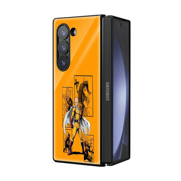 One Punch Legend Samsung Z Fold Glass Case
