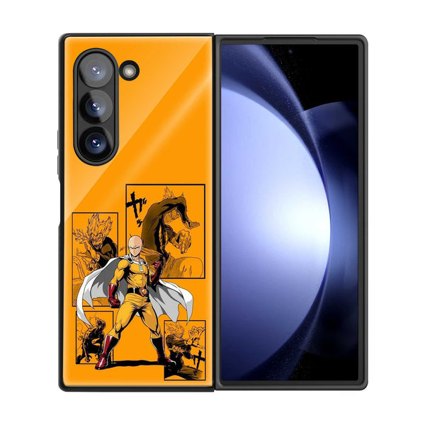 One Punch Legend Samsung Z Fold Glass Case