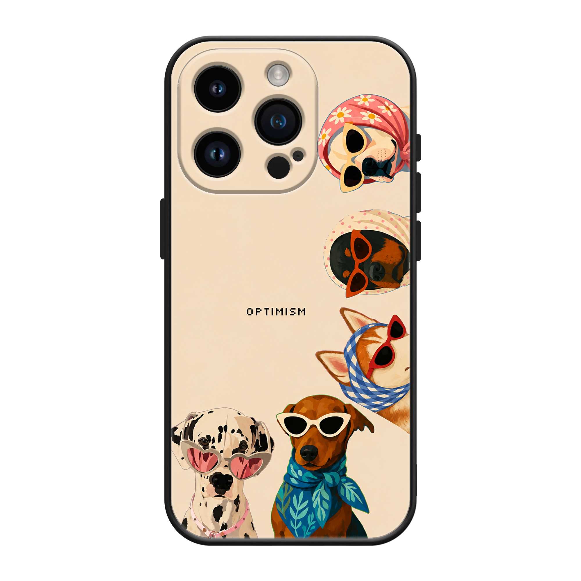 Optimism Pups Silicone Case