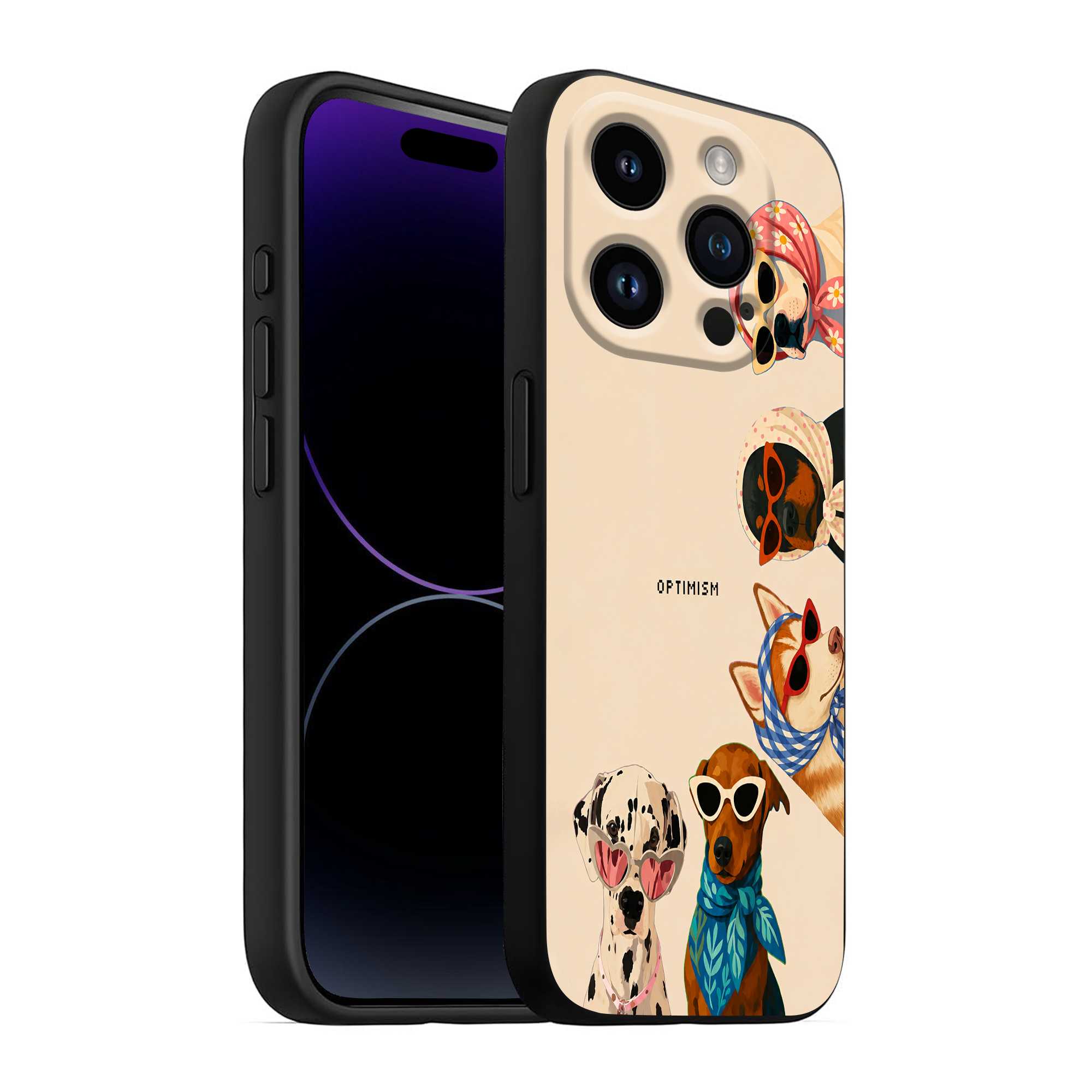 Optimism Pups Silicone Case